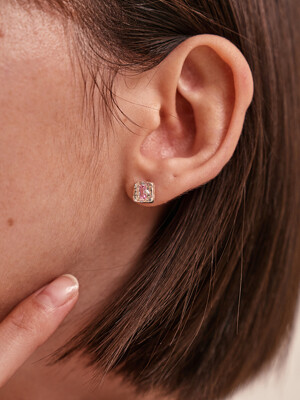 Le Fin Baguette Earrings(5stone)