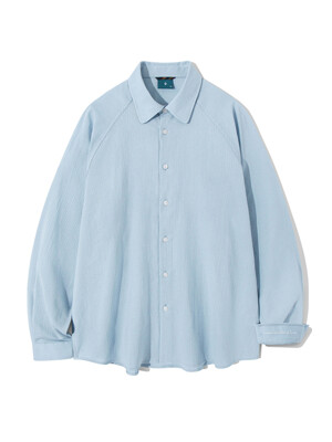 Stitch Stripe Shirt S114 Serenity Blue