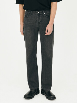 Standard Denim Pants V20_Washed Black