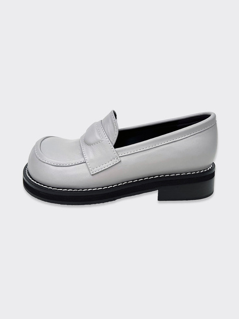 로퍼 - 히푸 (HIPPU) - Chubby Loafer l Women.grey