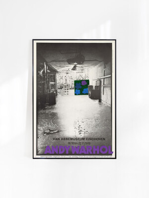 [얀 반 툰] Andy Warhol 1970 (액자 포함) 61.4 x 88 cm