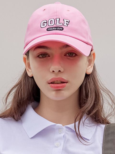 골프 - 맥키 (macky) - labe golf ballcap pink