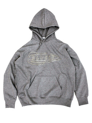 bluesf Cutting Patch Heavy Hoodie