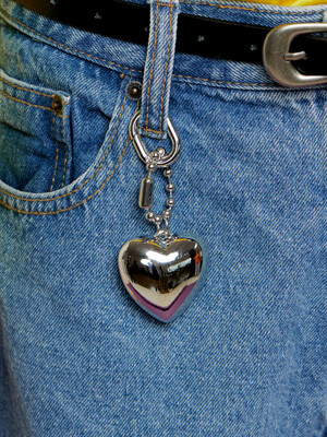 heart keyring