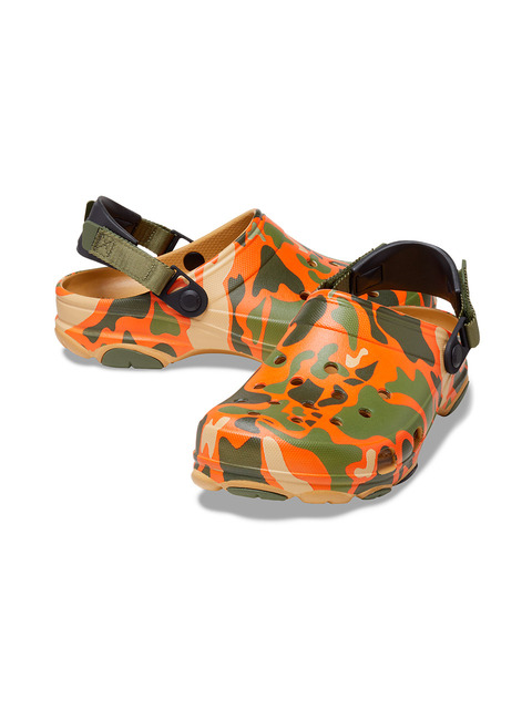 샌들,슬리퍼/뮬,뮬/슬리퍼 - 크록스 (CROCS) - [Unisex] 성인 CLASSIC ALL TERRAIN CAMO CLOG TAM (22SUCL208062)