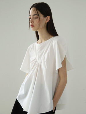 sleeve hul blouse_white
