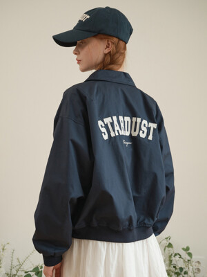 Stardust Collar blouson Navy