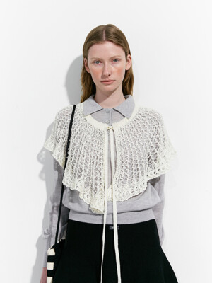 Sheer Layed Cool Skirt (Ivory)