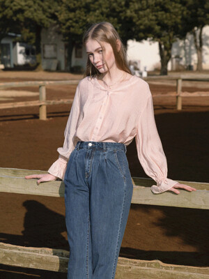 [단독]SARAH sailor shirt_peach