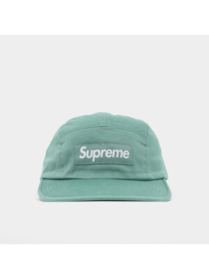 슈프림 25SS 패치로고 워시드 치노 트윌 공용 캠프캡 SS25H40 SAGE