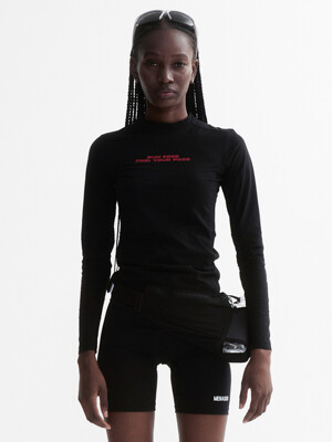 VENODE Runfree Long Tshirts_Black (Tight Fit)