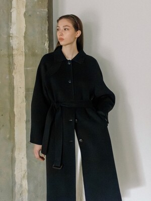[Premium] Cashmere Balmacaan Handmade Coat