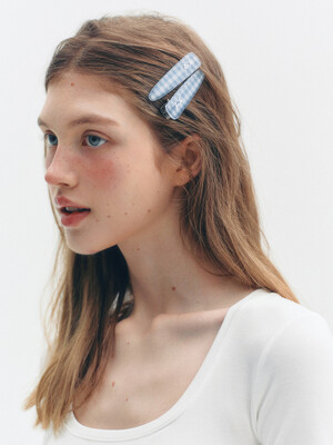 [단독]THETIS PICNIC CHECK HAIRPIN_TT5S717LB