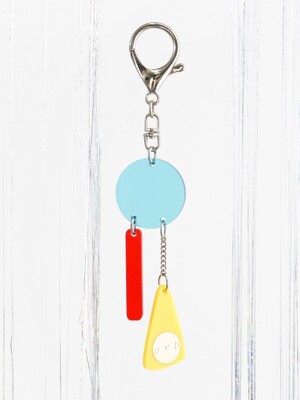 COLOR MOBILE KEY RING