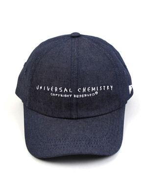 Dark Denim Logo Low Ballcap 데님볼캡