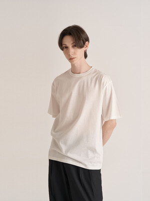 Chian Stitch T-Shirt (White)