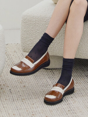 Tomboy Loafer_Toffee&Cream