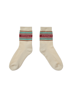 Stripe Socks - Ivory