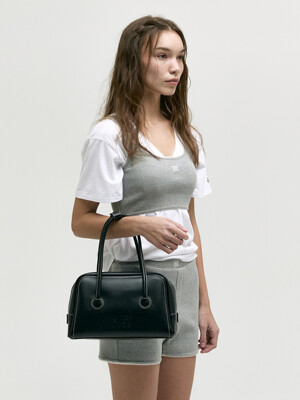 SOFT TOTE_black plain