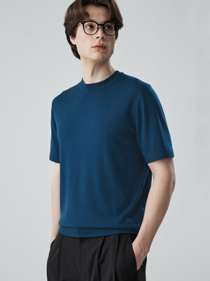 [23SS_2nd]Round half sleeve pullover_ROYAL BLUE(RB)