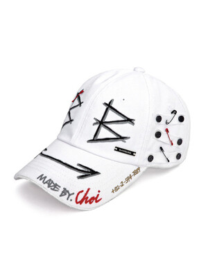 BBD Double Face Plate Logo Cap (White)