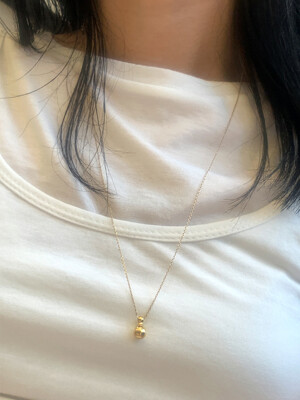 long drop necklace gold
