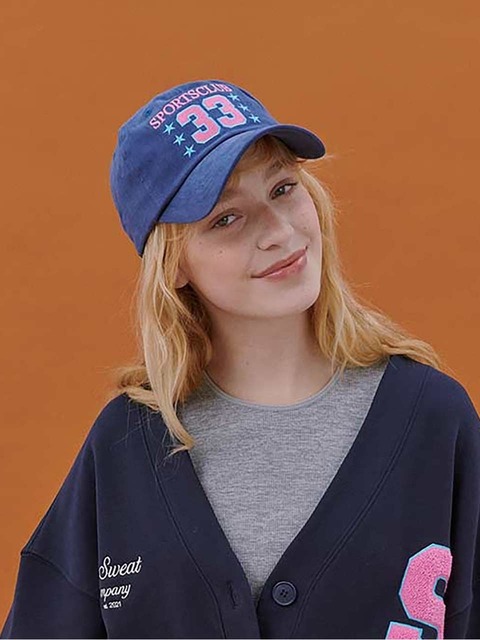 모자 - 더스웻 (The Sweat.) - Sportsclub Star Ball Cap (NAVY)