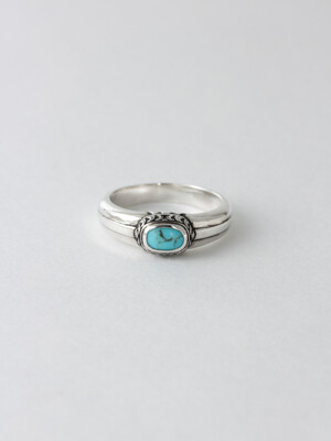 TURQUOISE WAVE RING