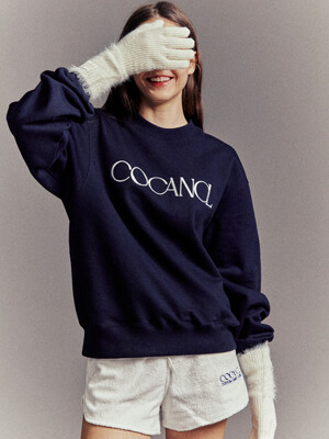 CLASSIC LOGO SWEAT SHIRTS/NAVY