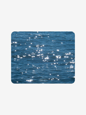 deep blue sea sparkle mouse pad