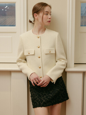 에블린 트위드 자켓 / EVELYN TWEED JACKET_2colors