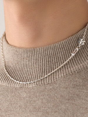 Clover link chain (925 silver)