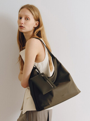 [단독]Pulpy hobo bag Nylon_4colors