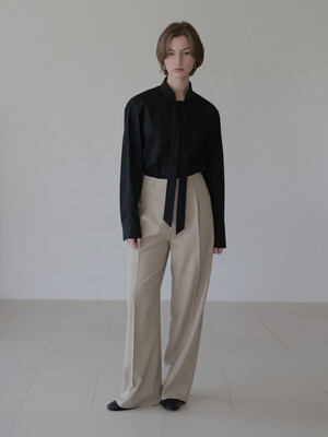 Classic  Wide Pants (Sand)