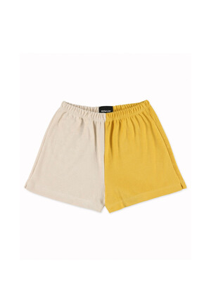 FLAMING GROOVES SHORTS - DAFFODIL