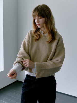 Loose Fit Pullover Knit KK4WP4330_91