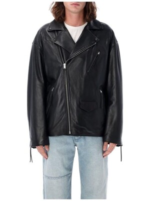 24FW 아크네 스튜디오 가죽 자켓 B70144 900 Black