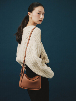 Dilly mini bag-caramel