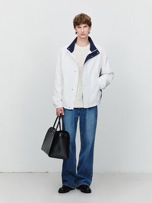 UNISEX LIGHT WIND BREAKER OFF WHITE_M_UDJU5A108OW