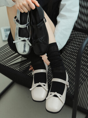 ljh7041 knot maryjane flat _ 3colors