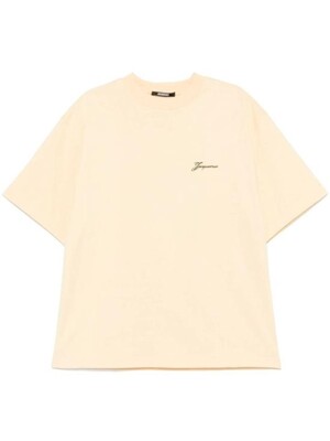 25SS 자크뮈스 반팔 티셔츠 255JS32224661JG ATHLETIC CLUB BEIGE DOM