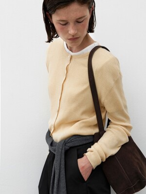 ESSENTIAL NOAH CROP CARDIGAN(CD-2223)