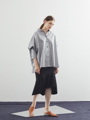 BUTTERFLY LONE SLEEVE SHIRTS_GR