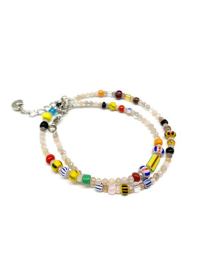 Moroccan Moonstone bracelet & necklace