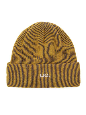 BEANIE / DOUBLE FACE / D YELLOW