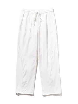 STRAIN MESHUP ZIP PANTS MFTCP003-WT