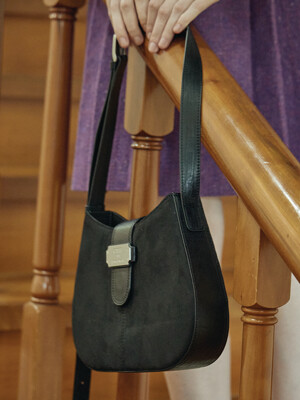 homey hobo bag [balck]