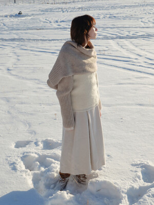 warmer muffler (oat)
