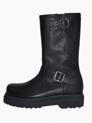 LMMM BIKER BOOTS BLACK