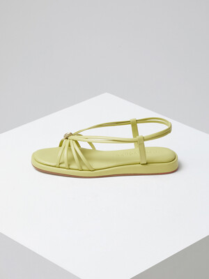 Knotted sandal(Champagne)